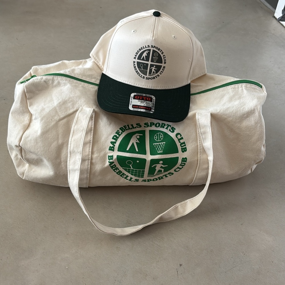Sale! NEW Barebells Sports Club gym bag & Barebells Sports Club hat - Picture 13 of 14